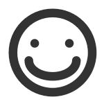 Face Smile SVG Icon